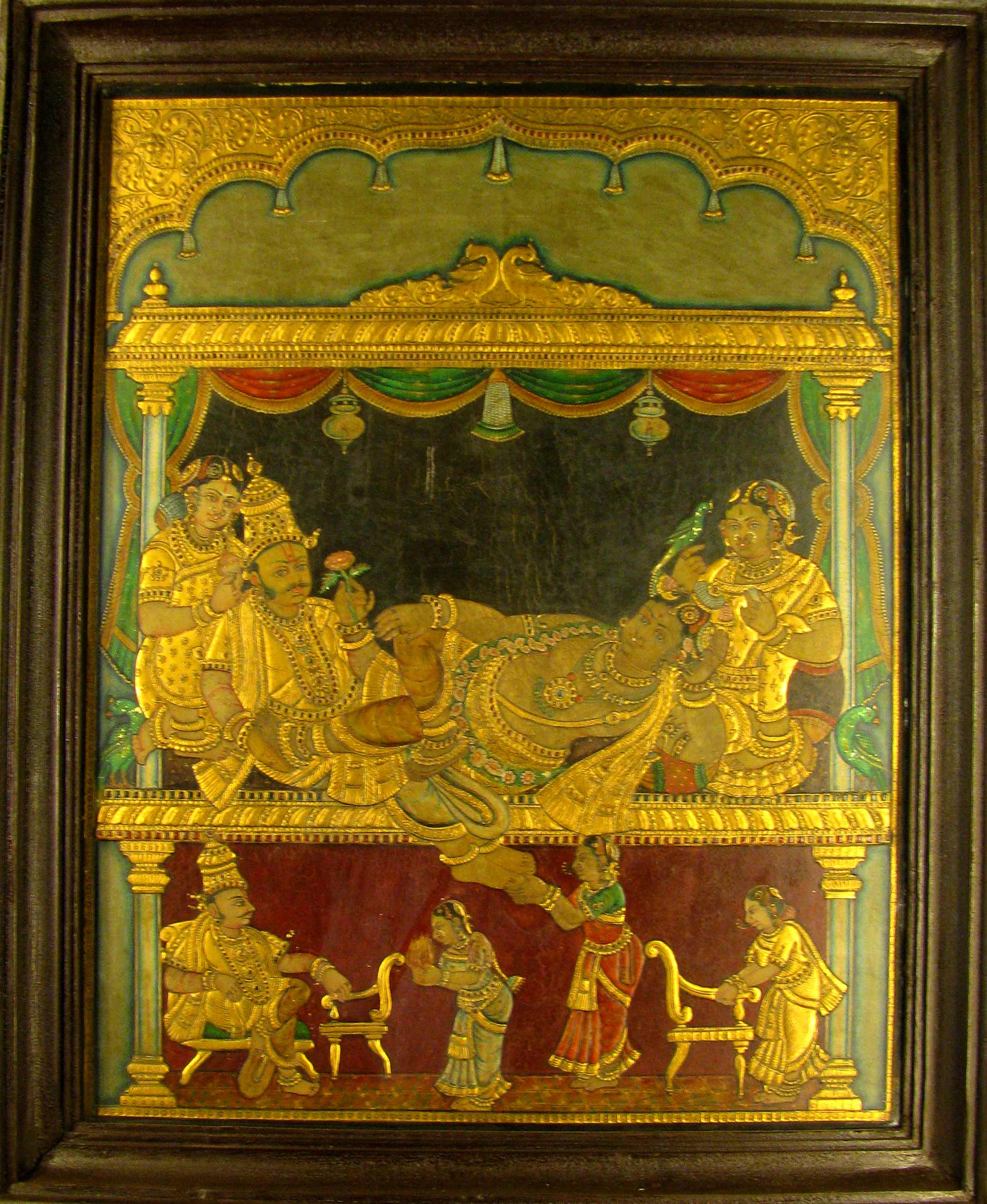 Images Of Thanjavur Paintings Sahapedia   M 83 S(27x33) 0 