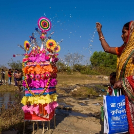 Tusu is a harvest festival celebrated by the Kurmi community of Chhota Nagpur Plateau in West Bengal and Jharkhand. (Courtesy: Pinki Biswas Sanyal)