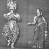 Yakshagana artistes Kamalabhupa and his daughter Rati